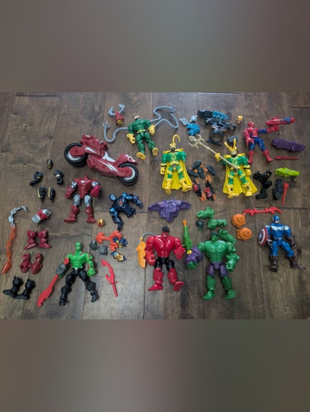 Lot of Hasbro Marvel Mashers